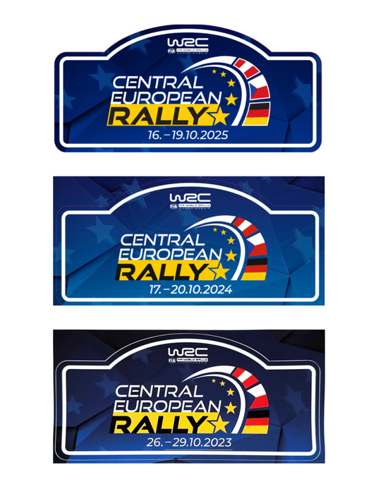 Pack of 3 CER Plates- 2025/2024/2023- Limited Quantity