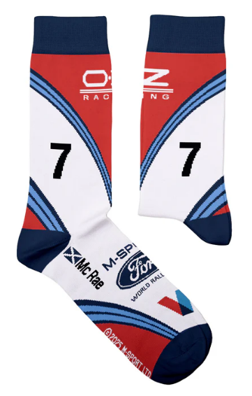 M-Sport Colin McRae Socks- One size- by Heeltread