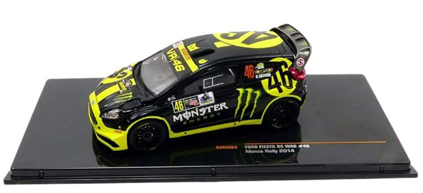 M-Sport Ford Fiesta- Monza 2014- Valentino Rossi- 1/43 Scale- by IXO- RAM603