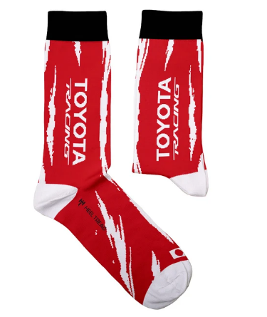 Toyota Racing Socks- by Heeltread- One Size