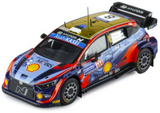 Hyundai- Tänak- Finland 2022- Winner- 1/43 Scale- by IXO- RAM865