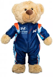 Hyundai Motorsport Plush Teddy Bear In Overalls 36cm-big version