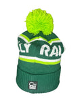 Classic Rally Bobble Hat- Green