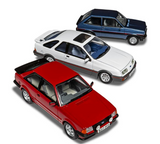 Vanguard Ford XR Collection (3 cars)-1/43 Scale- LIMITED EDITION OF 1200 SETS WORLDWIDE