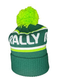 Classic Rally Bobble Hat- Green