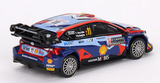 Hyundai Motorsport- Neuville- Monte Carlo 2023- 1/64 Scale- by MiniGT