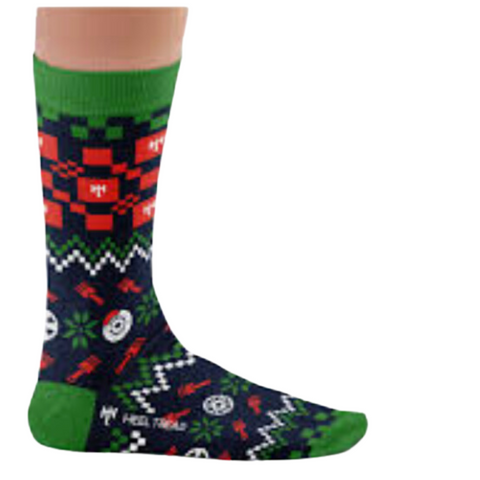 Christmas Mechanics Socks