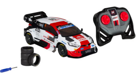 Remote Control Toyota Yaris- Rovanperä- Monte Carlo 2023- 1/16 Scale- by NIKKO (INTRODUCTORY OFFER!)