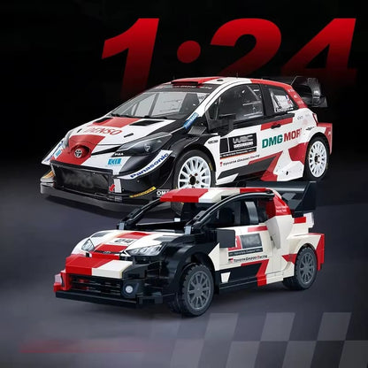 Toyota GR Yaris Rally1 Brick Model 1/24 Scale