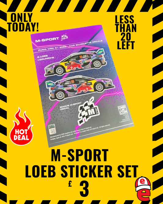 M-Sport Loeb Sticker Set
