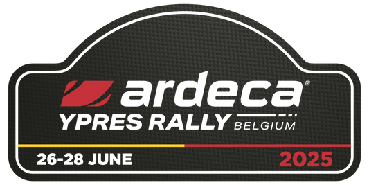Ardeca Ypres Rally 2025 Plaque