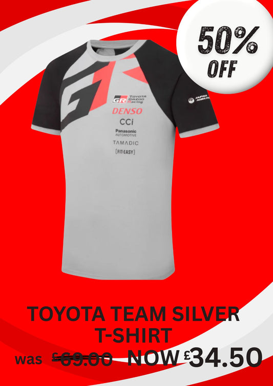 Toyota Gazoo Racing WRT Silver T-Shirt- Special Edition