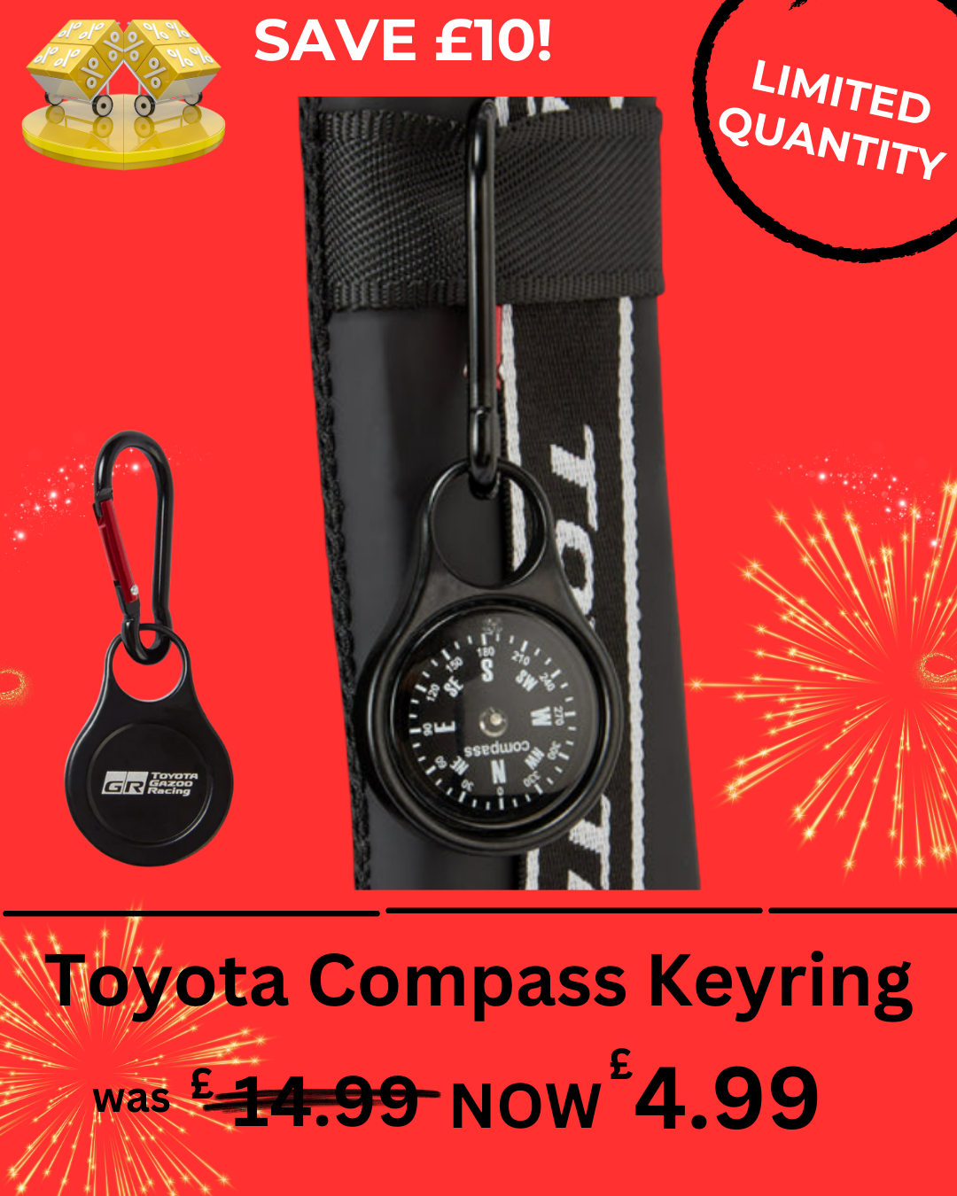 Toyota GR Compass Keyring