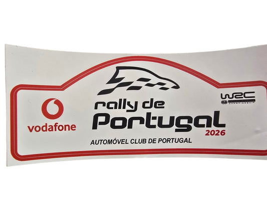 Rally Portugal 2026 sticker- medium size- ONLY LIMITED QUANTITY