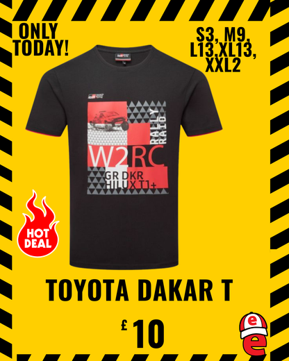 Toyota GR Rally Raid Dune Graphic T-Shirt