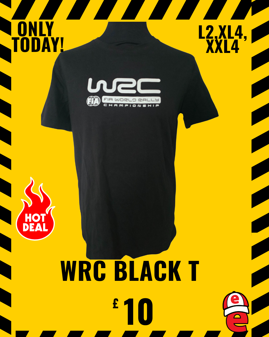 WRC Black T-Shirt
