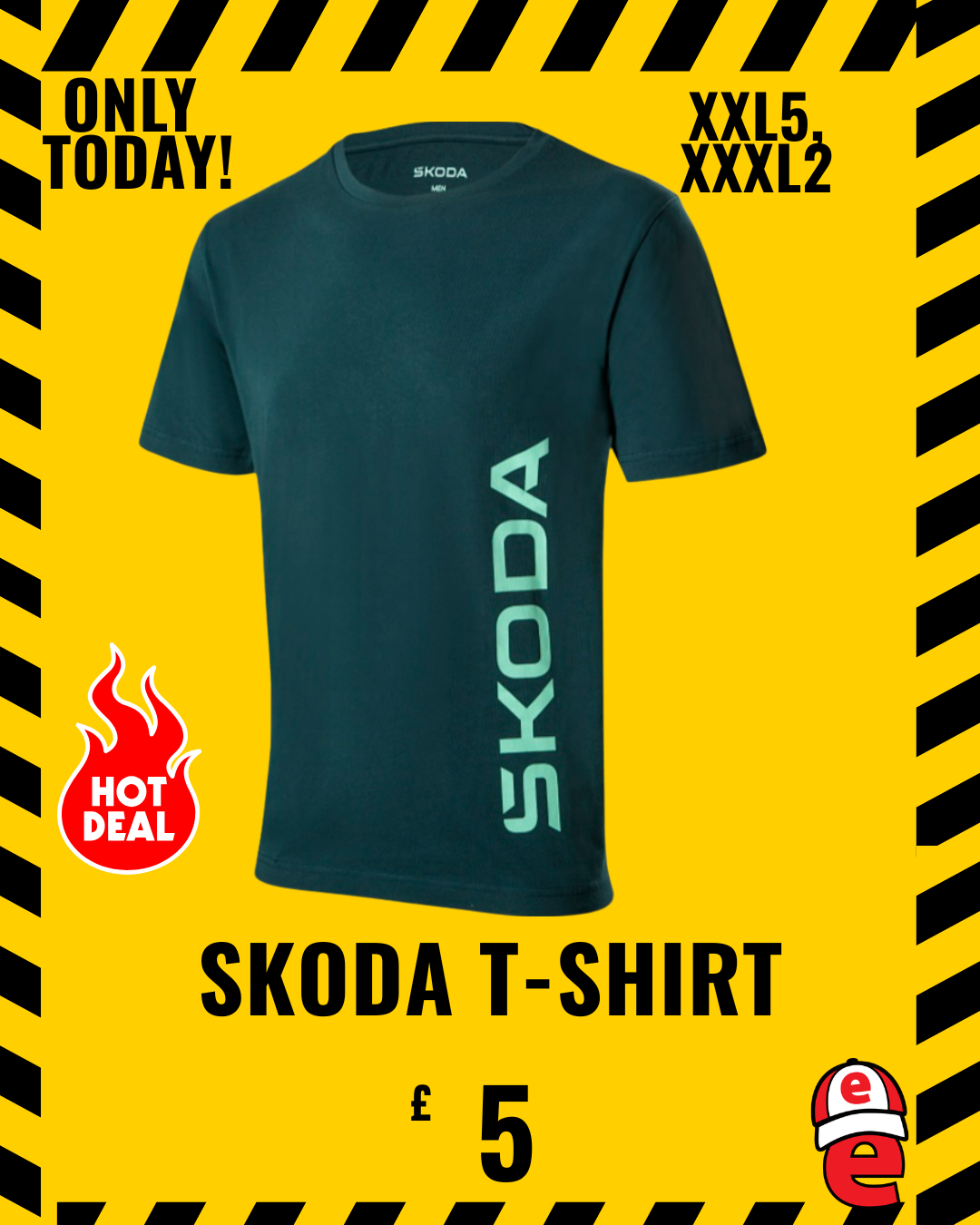 Škoda Motorsport Side Logo T-Shirt