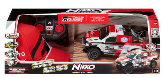 W2RC Remote Control TOYOTA GR 1/18 Scale plus a Toyota Cap