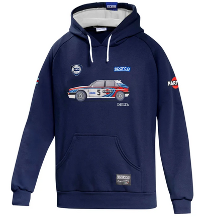 Lancia Delta Integrale Hoodie by Sparco