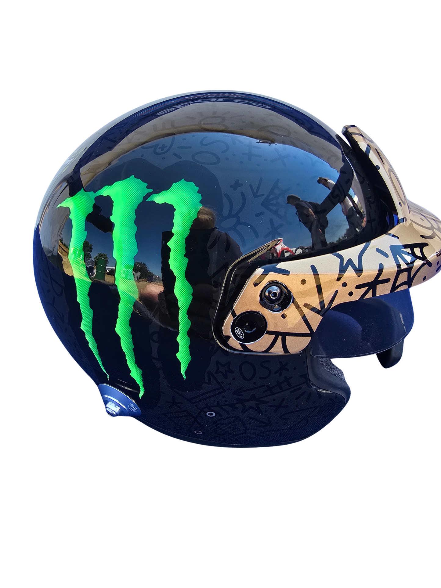 Oliver Solberg 2025 Mini Helmet 1:2 Scale- by Bell- EXCLUSIVE