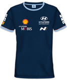 Hyundai Motorsport Official Dark Blue Team T-Shirt