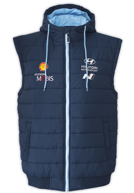 Hyundai Motorsport Ladies Official Team Hooded Vest/Gilet