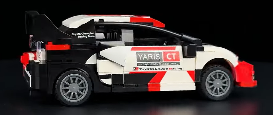 Toyota GR Yaris Rally1 Brick Model 1/24 Scale