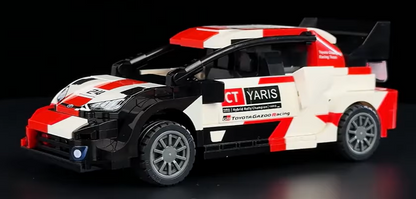 Toyota GR Yaris Rally1 Brick Model 1/24 Scale