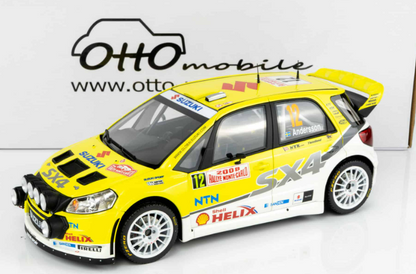 Suzuki SX4- Per-Gunnar Andersson- Monte Carlo 2008- 1/18 Scale- by Otto Mobile