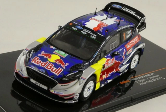 M-Sport Ford Fiesta- Sébastien Ogier- Rally GB 2017- 1/43 Scale- by IXO- RAM655