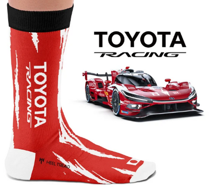 Toyota Racing Socks- by Heeltread- One Size