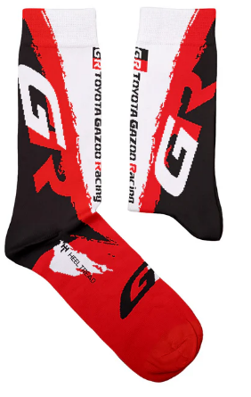 Toyota Gazoo Racing Socks- by Heeltread- One size