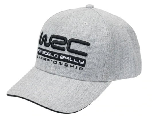 WRC Grey Sandwich Peak Cap